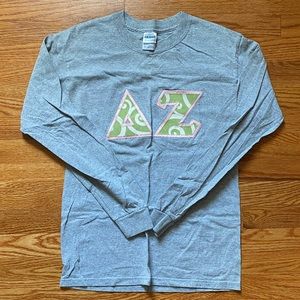 Delta Zeta Long Sleeve letters (small)